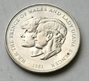 25 pens 1981 Ślub Karola i Diany  Stan !! WYPRZEDAŻ 