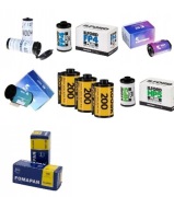 Filmy i błony fotograficzne NOWE