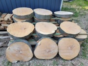 Plastry krążki dębowe bukowe brzozowe olchowe 25-45cm