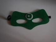 Maska na gumkę przebranie karnawał super Hero bohater