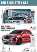Sterowane auto samochód dla dzieci z dźwiękiem i 