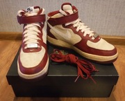 Buty Nike air force 1 mid team red/white