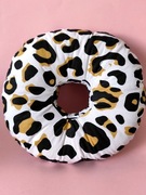 Poduszka do piercingu donut do przekłuwania uszu i spania Panterka 35 cm