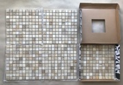 Dunin Travertine Cream 25 mozaika kamienna- Cena za metr kwadratowy