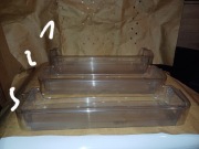 Boczna półka balkonik do lodówki Polar 