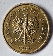 2 grosze 1998 , Polska
