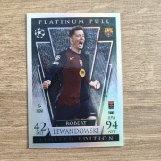 Robert Lewandowski – Match Attax 24/25 Platinum Pull Limited Edition