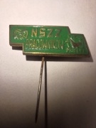 Przypinka WSK PZL Mielec, NSZZ pracowników, wpinka, pin