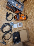 ZESTAW SPAWARKA MIGOMAT MIG FCAW MMA 250A FLUX PODŚWIETLENIE BLACK