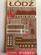Łódź - Plan miasta 1985