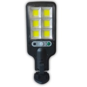 Lampa solarna LED 72 COB z pilotem IP65 czujnik ruchu