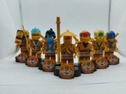 Minifigurka Kai Jay Lloyd Nya Cole Zane Wu Ninjago Kompatybilna z LEGO