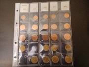 Francja  2003 , 2004 po 4 monety oraz  od 1 c do 20 c  2007 , 2008 , 2009