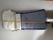 Śpiwór z wełną na sanki, do spacerówki