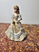 Duża piękna Angielska figurka dama "Easter Bonnet" 21 cm Coalport