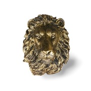 Figura Dekoracja Głowa Lwa Mała Płaskorzeźba