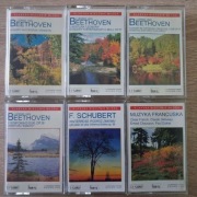 KASETY MAGNETOFONOWE / BEETHOVEN, SCHUBERT, MUZYKA FRANCUSKA