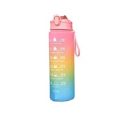 BUTELKA NA WODĘ BIDON Z MIARKĄ Z PODZIAŁKĄ 1000ML 1L