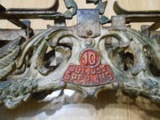 Piękna stara waga szalkowa, przedwojenna , Oryginał !