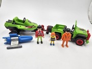 Playmobil 3041 Pojazd terenowy + motorówka z silnikiem