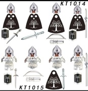 Figurki z Klocków Rycerzy Gondoru z Władca Pierścieni 