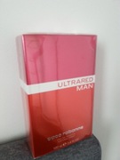 Perfumy Paco Rabanne ULTRARED MAN 100ml folia