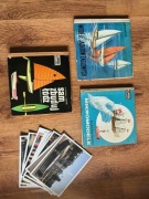 Książki różne plus pocztówki     