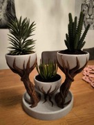 Doniczka potrójna - oryginalna forma!