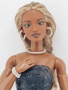 Zestaw biżuterii dla lalek Barbie dziurki w uszach fabryczne