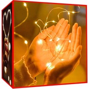 ŚWIĄTECZNE OŚWIETLENIA OZDOBNE 100 LED NA BATERII 