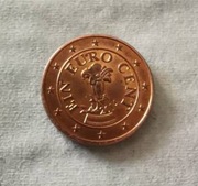 Portugal, 1 Euro Cent 2014 r.
