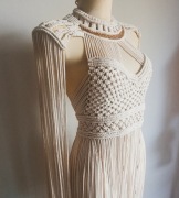 Makramowa sukienka SANDRA