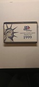 USA MINT PROOF SET 1999,9 monet 