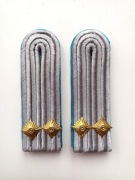 Pagony naramienniki Leutnant Luftstreitkräfte der NVA DDR NRD