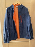 Granatowa kurtka przeciwdeszczowa Columbia rozm. M unisex