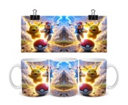 Kubek z nadrukiem Pikatchu Pokemon prezent  330ml