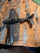 Samolot metal długość 15 cm