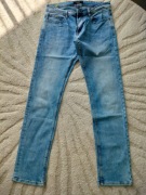 Jeansy męskie SMOG (New Yorker) Jay Slim Straight r. 32/34 jasne