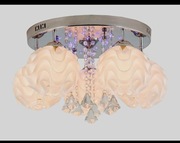 Plafon lampa wisząca ledowa 5 żarówek diody led diamenty łańcuchy Cena