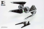 Ekspozytor, podstawka do LEGO Star Wars TIE Interceptor z zestawu 75348