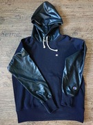 Bluza Champion Reverse weave z ekoskórą rozmiar L UNIKAT