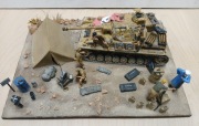 Panzer IV „ Afrika Korps 1942/43" , diorama w skali 1:35