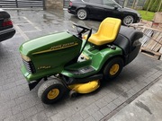 Traktorek John Deere ltr166 16 km z koszem do trawy silnik kawasaki
