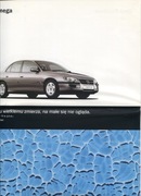PROSPEKT-SAMOCHODY OPEL 1998 r