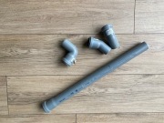 Kanalizacja fi 40: rurka i kolanka / Magnaplast