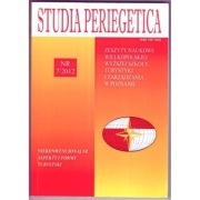Studia Periegetica Zeszyty Naukowe WWSTiZ 2012 Nr 7