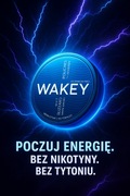 WAKEY Mint Blizzard – Saszetki Energetyczne Slim | Bez Nikotyny 
