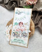 Kartka okolicznościowa na roczek, pierwsze urodziny