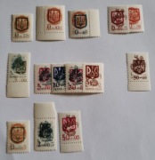 UKRAINA 1992/ZNACZKI POCZTOWE WYDANIA LOKALNE