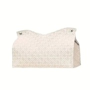 Pudełko na chusteczki z PU skóry, odpowiedni do salonów, sypialni.